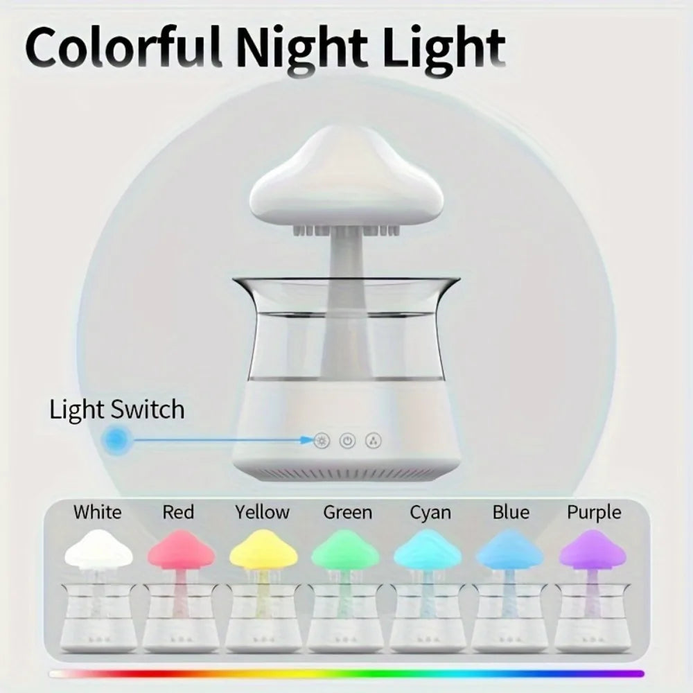 Aromatherapy Humidifier & Colorful Night Light