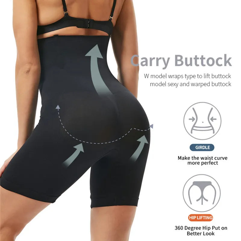 High Waist Trainer Panties: Slimming Tummy Control Shorts