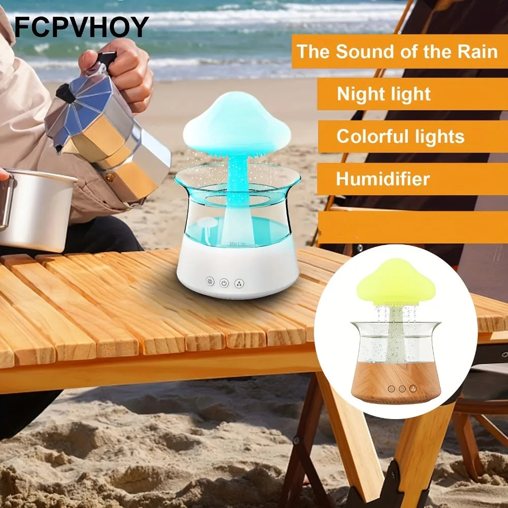 Aromatherapy Humidifier & Colorful Night Light